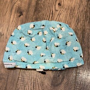 Bumble Bee sparkle scrub cap
